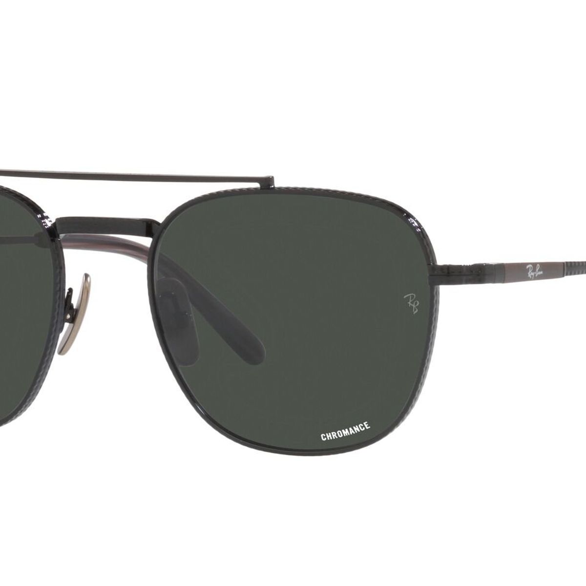 RAY BAN - Lentes de sol Ray-Ban Frank II Titanium Polarizado RB8258 3141K8 51