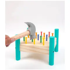 GENERICO - Mesa de Martillo De Madera Colorida