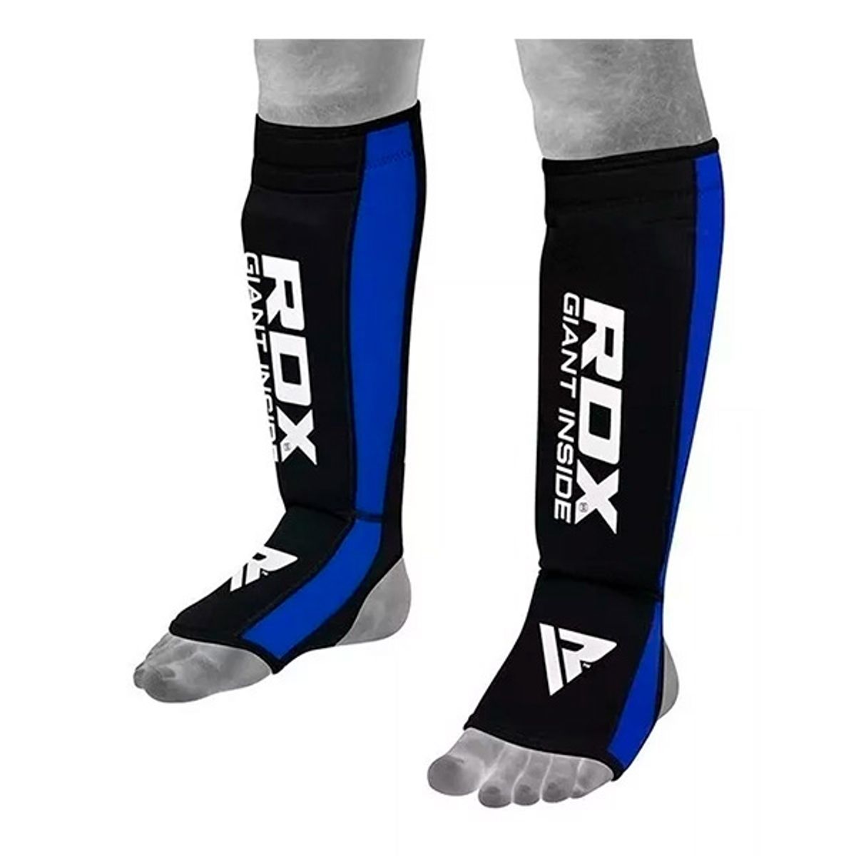 RDX - Canilleras Rdx - Prene Shin Instep Negro Azul - Sgn-t6b