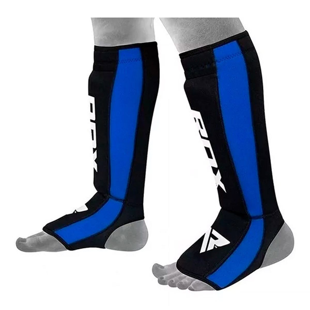 RDX - Canilleras Rdx - Prene Shin Instep Negro Azul - Sgn-t6b