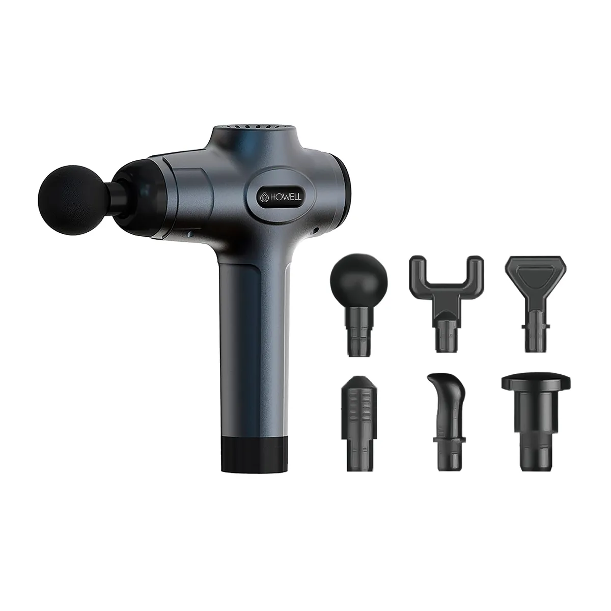 HOWELL - Pistola Masajes Howell EVO 6 Masajeador Muscular Portátil