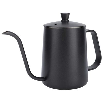 Generico Tetera Con Cuello Cisne 600Ml Color Negro