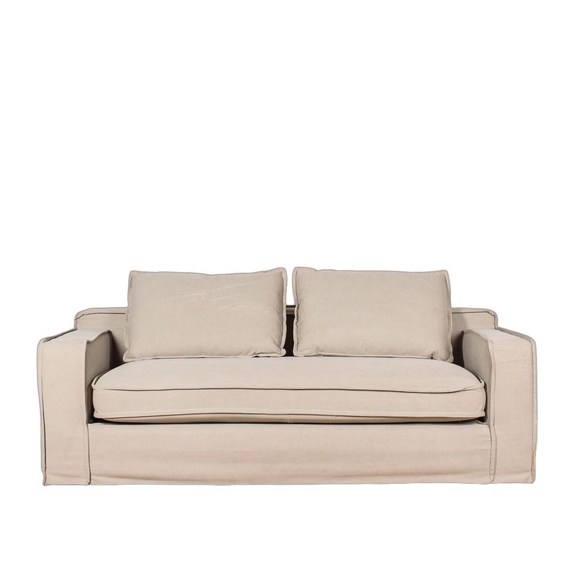 AMOBLE - Sofá Sven beige sl 197 Amoblé