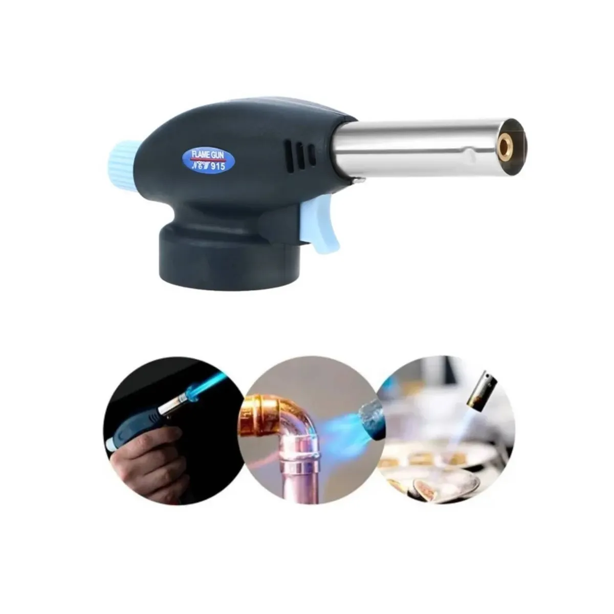 GENERICO - Soplete De Cocina Y Repostería Recargable