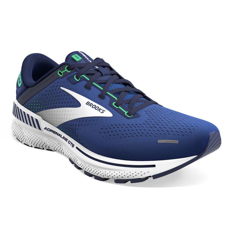 BROOKS - Zapatilla Running Adrenaline Gts 22 Azul Hombre BROOKS