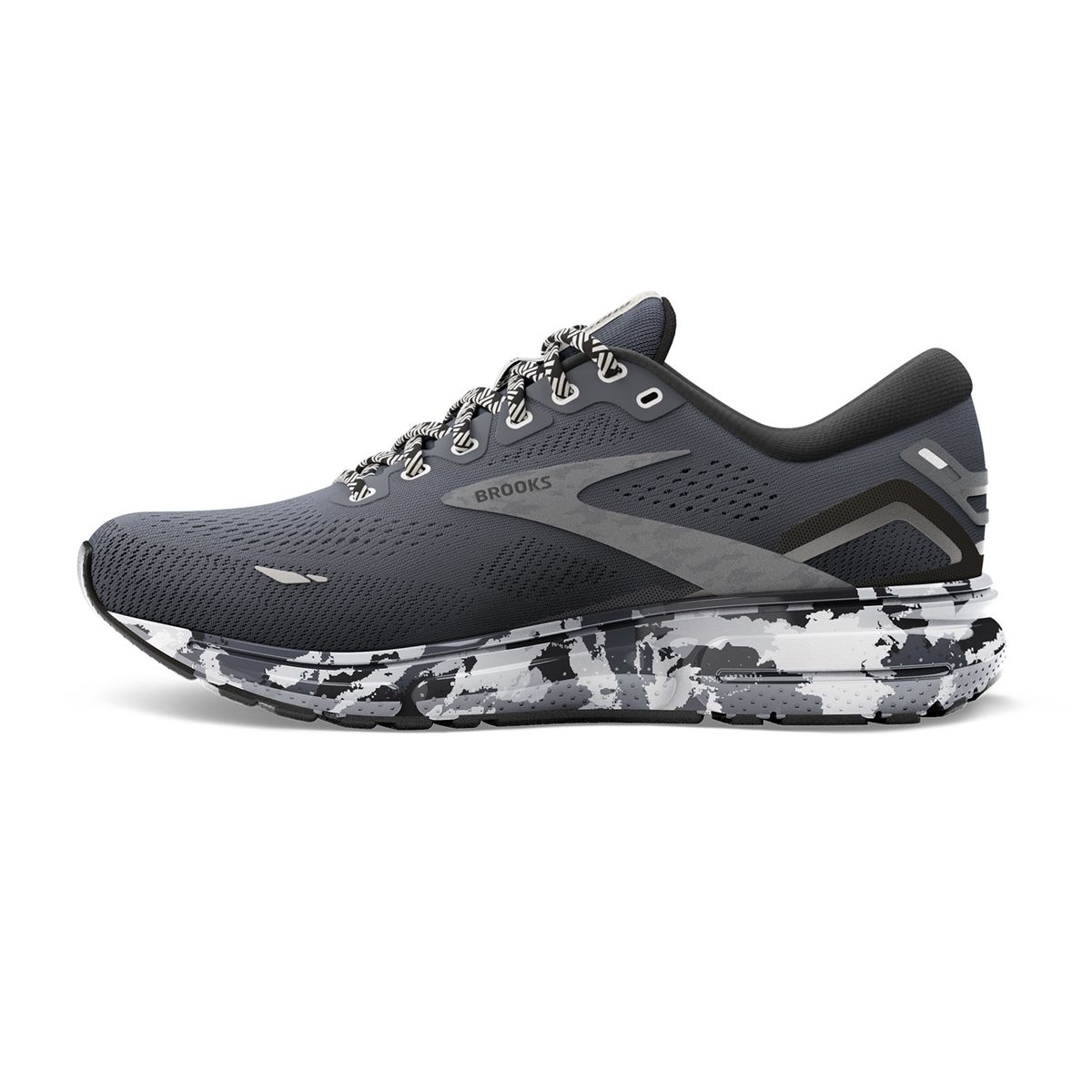 BROOKS - Zapatilla Running Ghost 15 Gris Mujer BROOKS