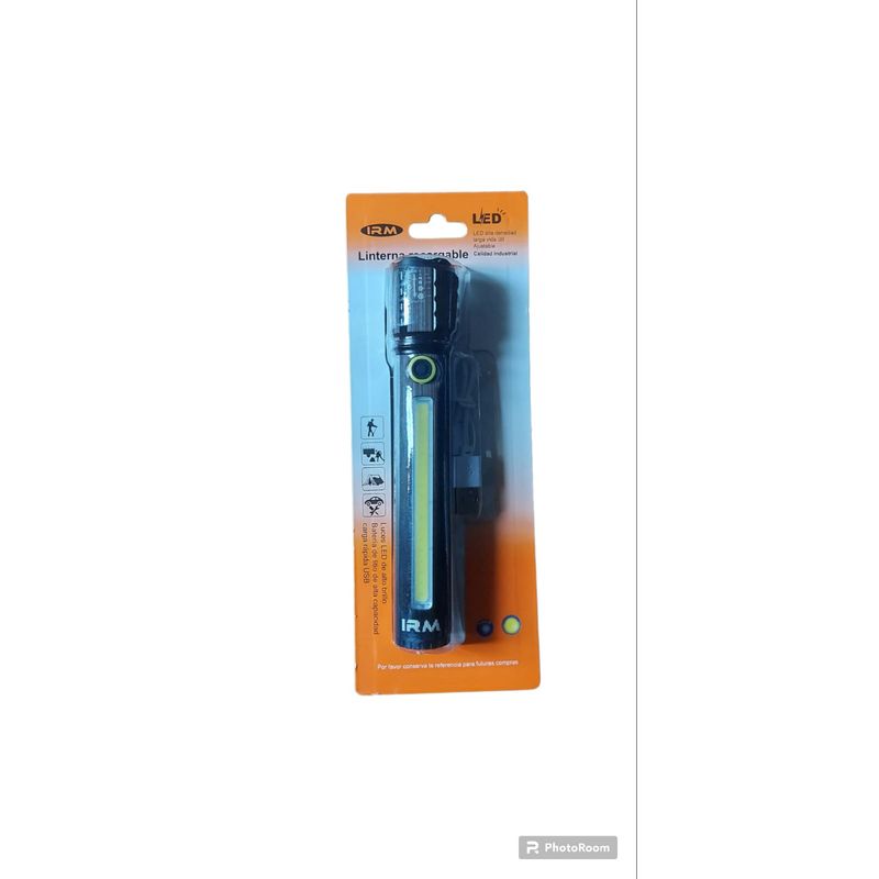 GENERICO - Linterna Recargable Led