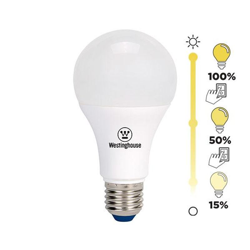 WESTINGHOUSE - Ampolleta Led Bola A55 5w Luz Cálida E27 Dim Westinghouse WESTINGHOUSE