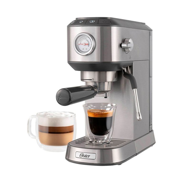 Cafetera Espresso Compacta BVSTEM7200 15bar 1350W Gris