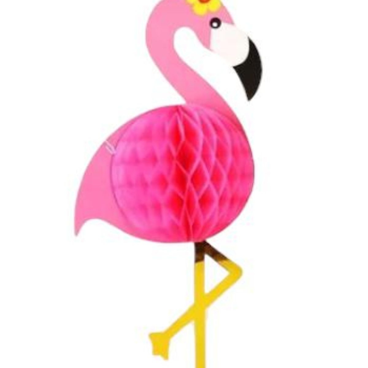 OEM - COLGANTE DE PAPEL PARA DECORACION DE FIESTA DISEÑO FLAMENCO FUCSIA