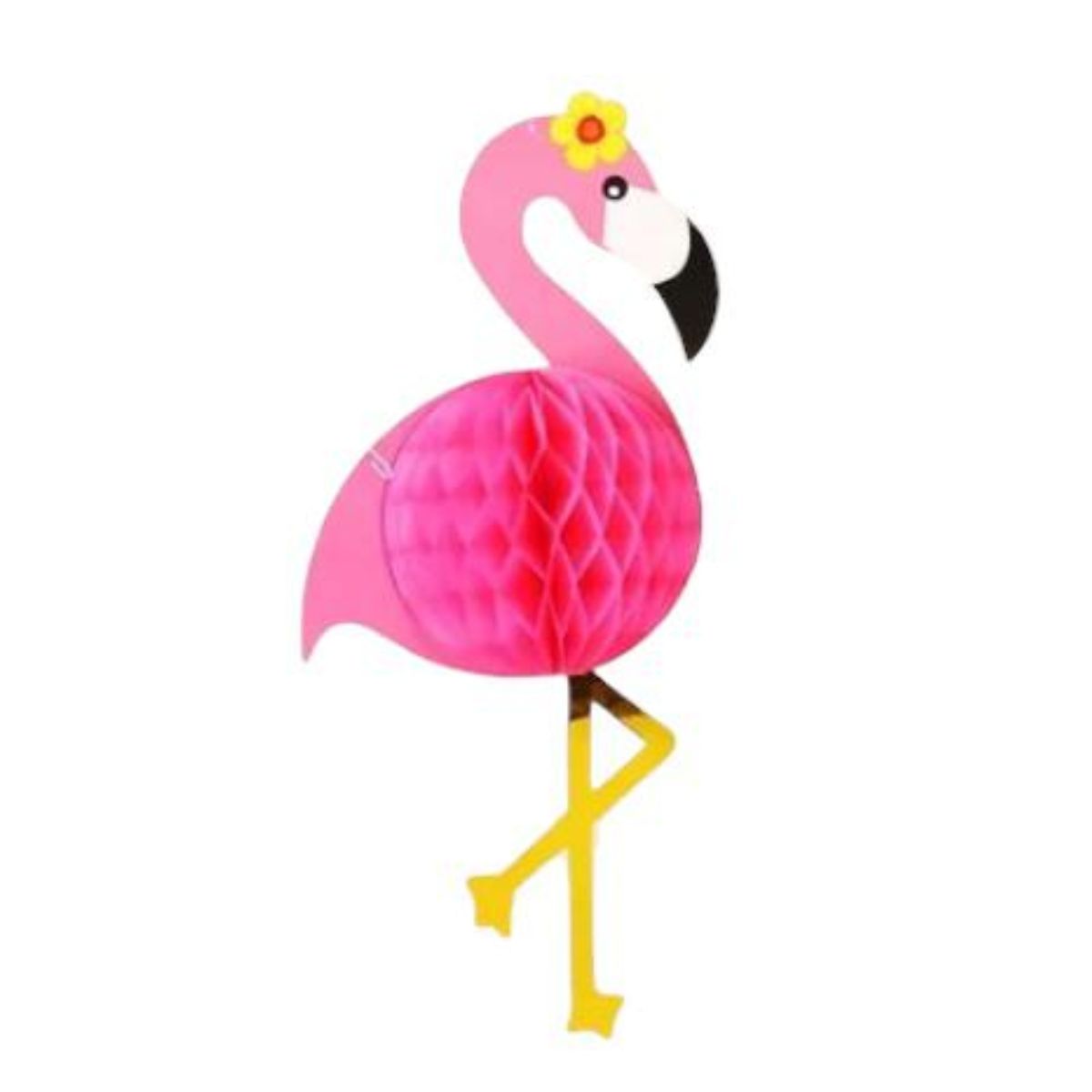 OEM - COLGANTE DE PAPEL PARA DECORACION DE FIESTA DISEÑO FLAMENCO FUCSIA