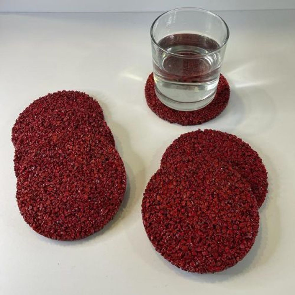 GENERICO - Posavasos Mini Magma de caucho reciclado