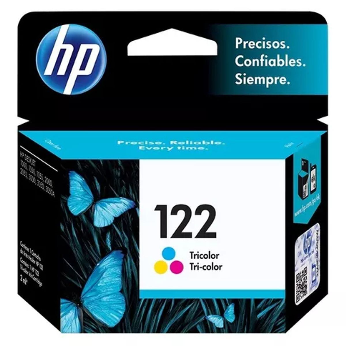 HP - Cartucho De Tinta Hp 122 Tricolor Original HP