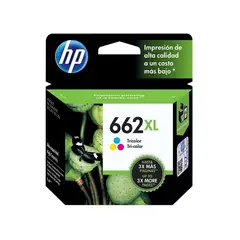 HP - Cartucho Tinta Tricolor 662XL 300 Páginas Original