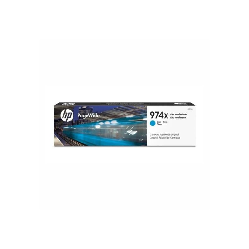 HP - Cartucho De Tinta Hp 974X PageWide Cyan 7000 pag Original HP