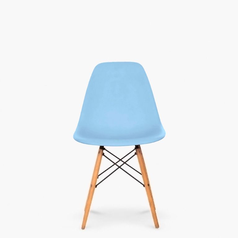 Silla Ninos Eames DSW Azul claro
