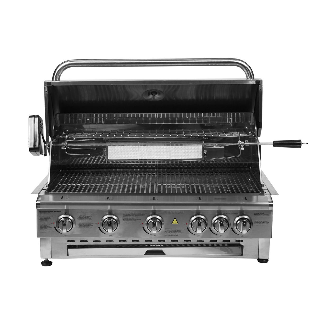 FDV - Parrilla a Gas FDV Deluxe 5Q + Spiedo GLP 3.0