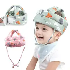 GENERICO - Casco Gorro Antigolpe Protector de Acolchado Para Bebé