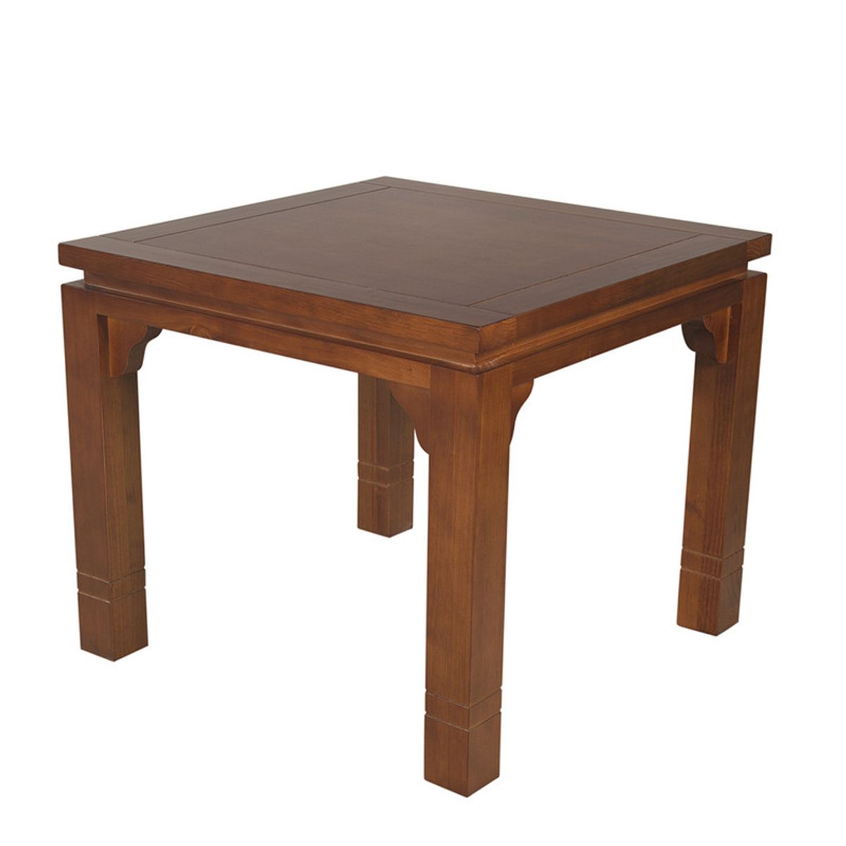ARTHOME - JUEGO DE COMEDOR AMELIA 4 SILLAS MADERA COLOR MIEL TAPIZ CAFE JASPEADO