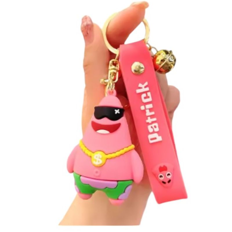 GENERICO - Llaveros de figura Bob esponja para regalo