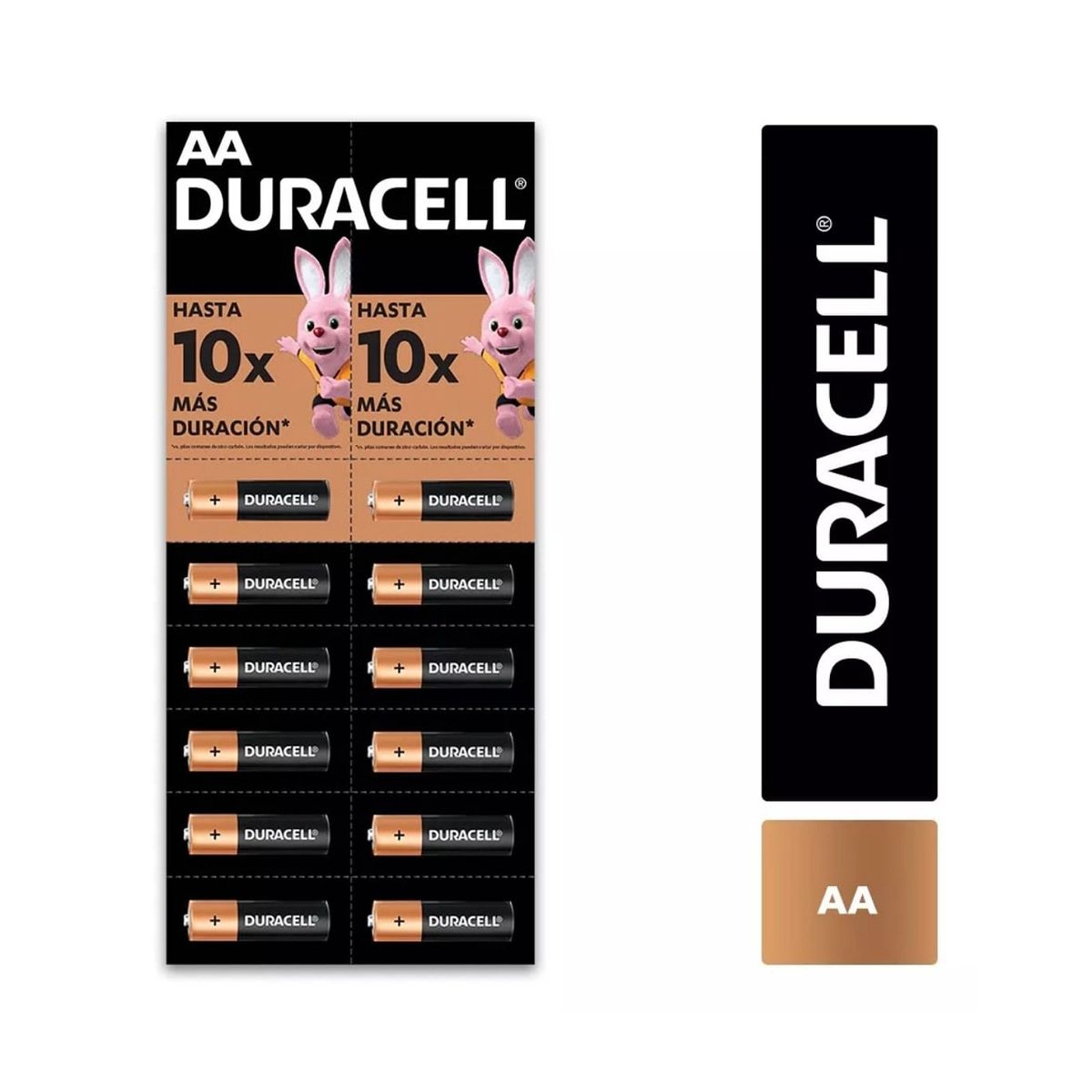 DURACELL - Pilas Alcalina duracell AA x 12 UND