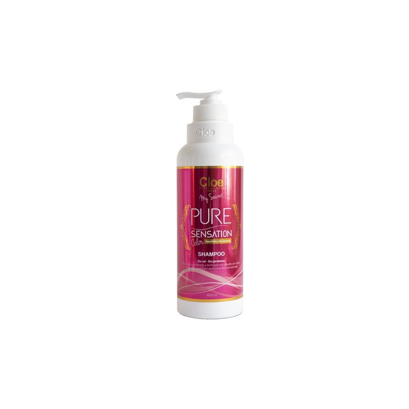 CLOE - Shampoo Pure Sensation Cloe Color Cabello Tinturado 400ml CLOE