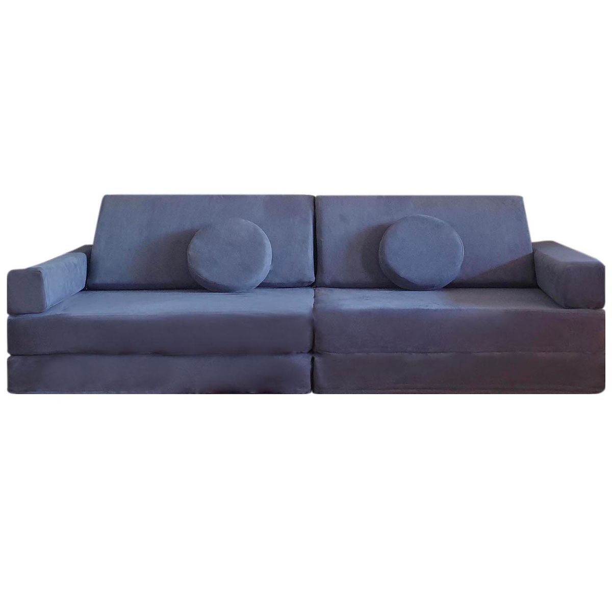 BLOKIDS - Sillón De Juegos Modular Blokid Para Niños Azul Piedra