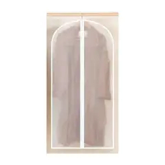 GENERICO - 5 Bolsas Transparentes Cubre Trajes Colgar Closet Ropa