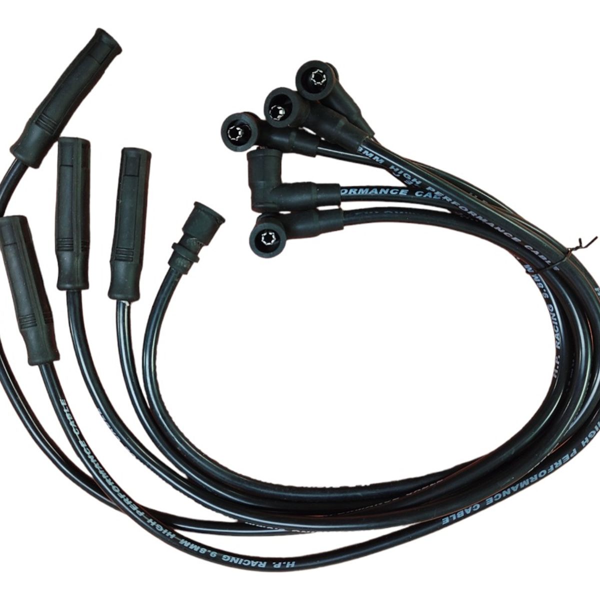 GENERICO - Cables Bujía De Alta Tuning Competición Auto NEGRO