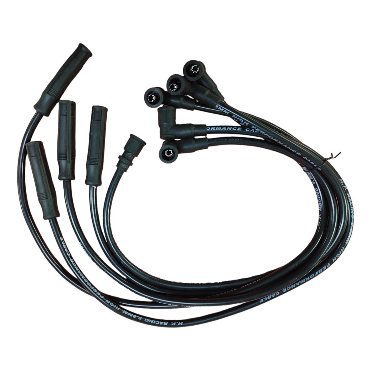 GENERICO - Cables Bujía De Alta Tuning Competición Auto NEGRO