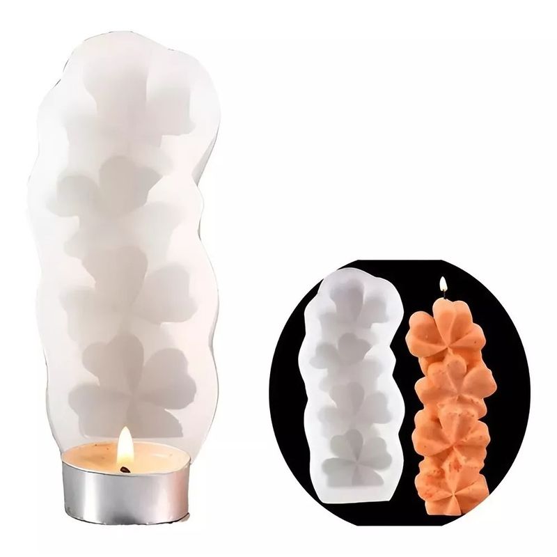 GENERICO - Molde De Silicona Resina Flores Molde Resina Silicona Flores