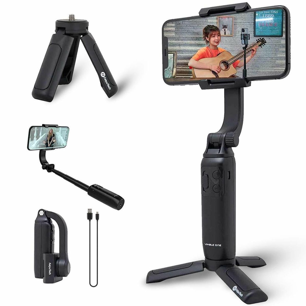 FEIYUTECH - Feiyutech VIMBLE ONE Smartphone Gimbal de un eje 18cm