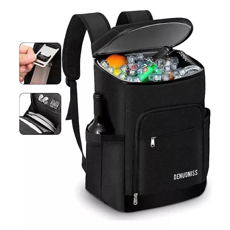 TNAKIEX - Bolso Cooler Plegable Impermeable Comida Bebida 27 Litros