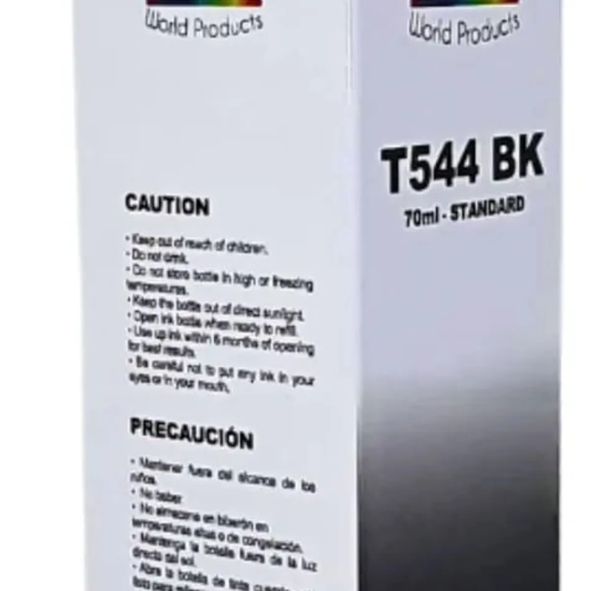 LOGIC - Tinta T544 Para Epson Con Boquilla 70ml L3110 L3150 Color Negro