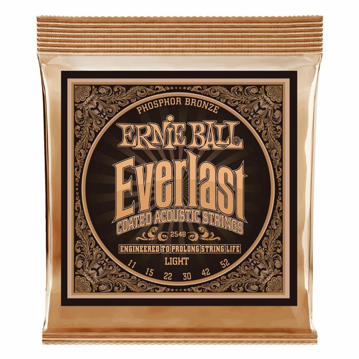 ERNIE BALL - Cuerdas metalicas guitarra acustica Ernie Ball P02548 - Cobre