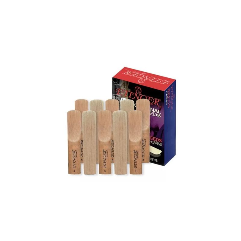 ETINGER - Caja 10 Cañas Fuerza 3 para Clarinete Etinger 040IMC8040