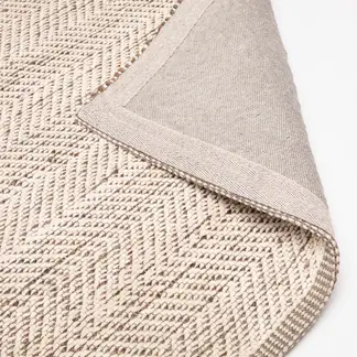 FORM DESIGN - Bajada de Cama Algodón/Cañamo Chebbi Crudo