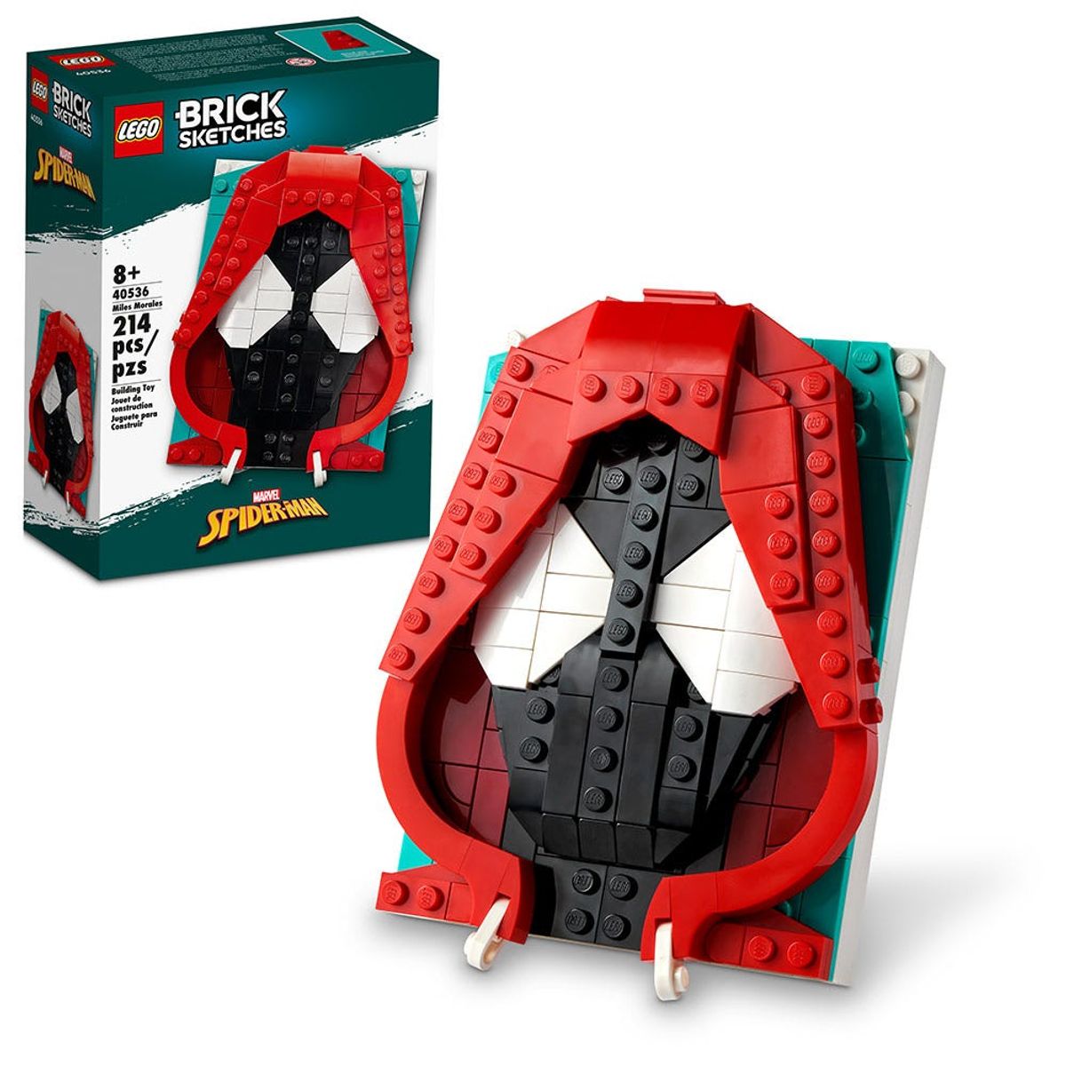 LEGO - LEGO Miles Morales - 40536 - Rojo