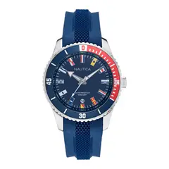 NAUTICA - Reloj Hombre Deluxe Edition Nappbs038 Doble Correa - Azul