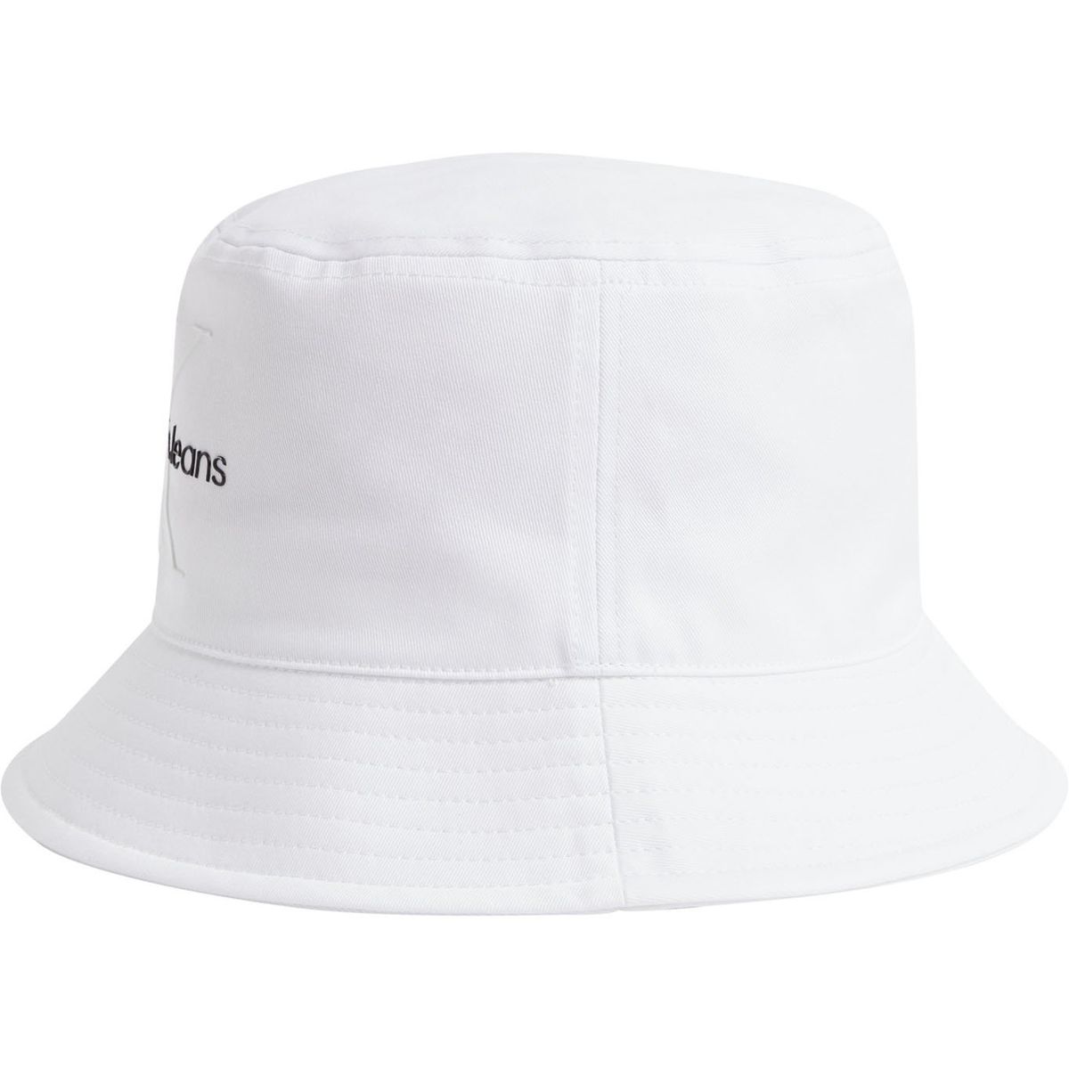 CALVIN KLEIN - Gorro de pescador de algodón orgánico Blanco Calvin Klein