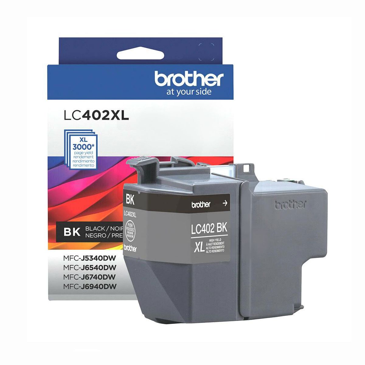 BROTHER - Tinta Brother Original LC402XL Negro J6740DW