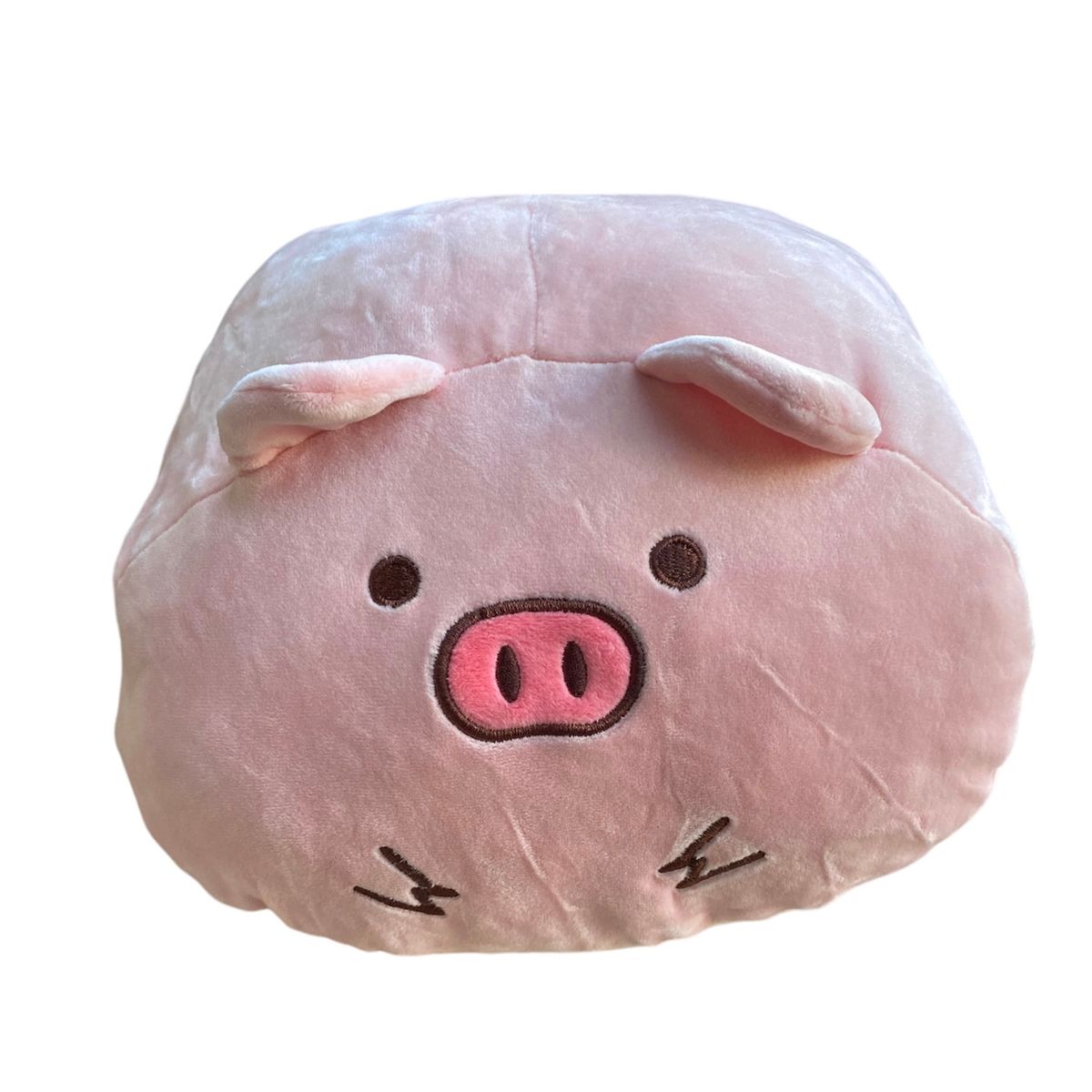 GENERICO - Peluche Kawaii Cerdito Rosado- cojin- calentador de manos