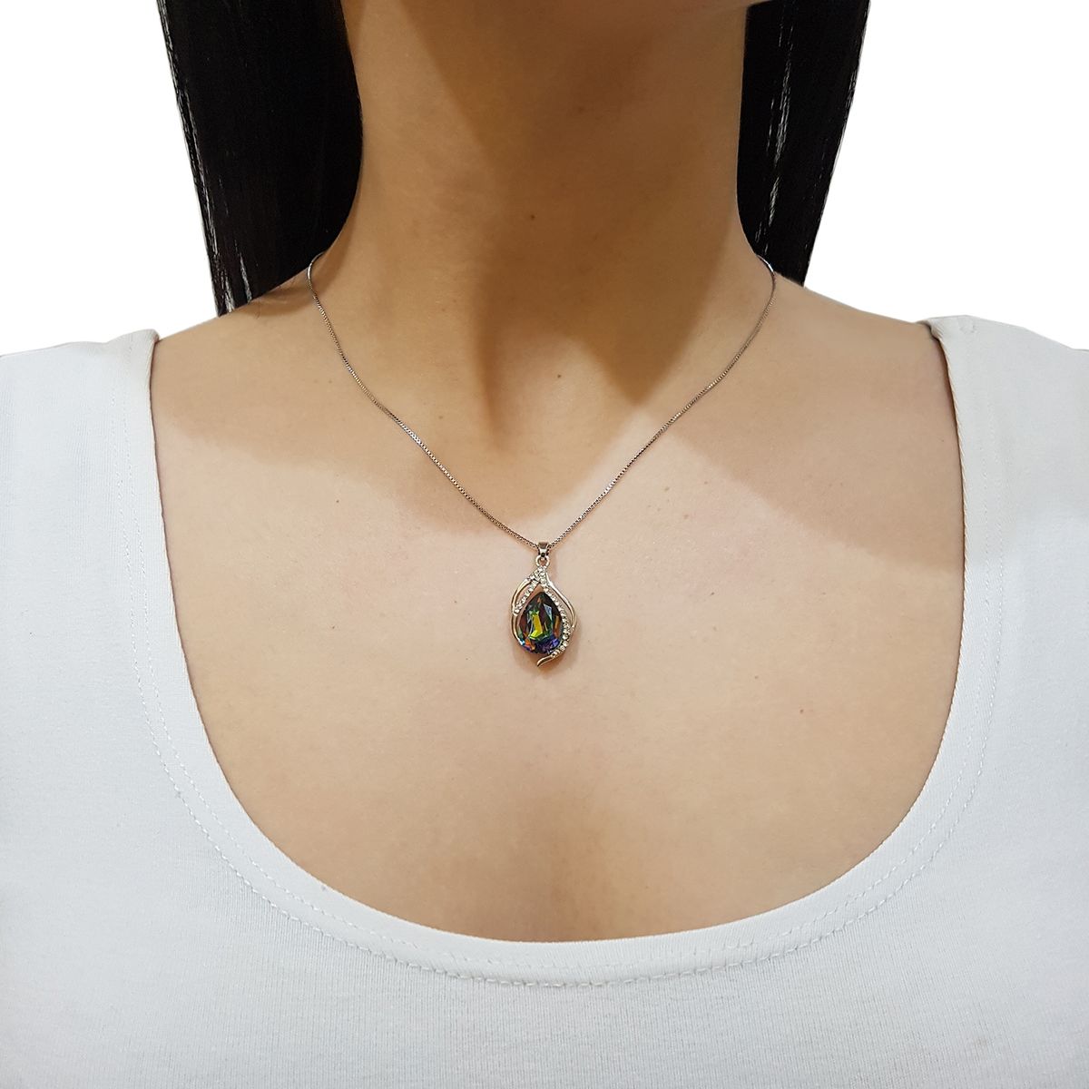 GENERICO - Collar Corto De Fantasia Fiesta  Casual Perfecta