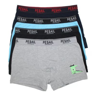 Imagen 2 del producto 12 Bóxer Para Hombre De Algodón Con Diseños - Precio Por Docena.