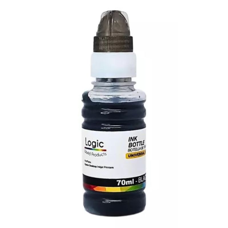 LOGIC - Tinta Color Negro Para Epson T664 70 ml