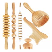 Pack Rodillos Reductores Con Tabla Y Accesorios Para Maderoterapia