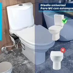 COREAQUA - Bidet WC Inodoro Ajustable Universal Fácil Instalar