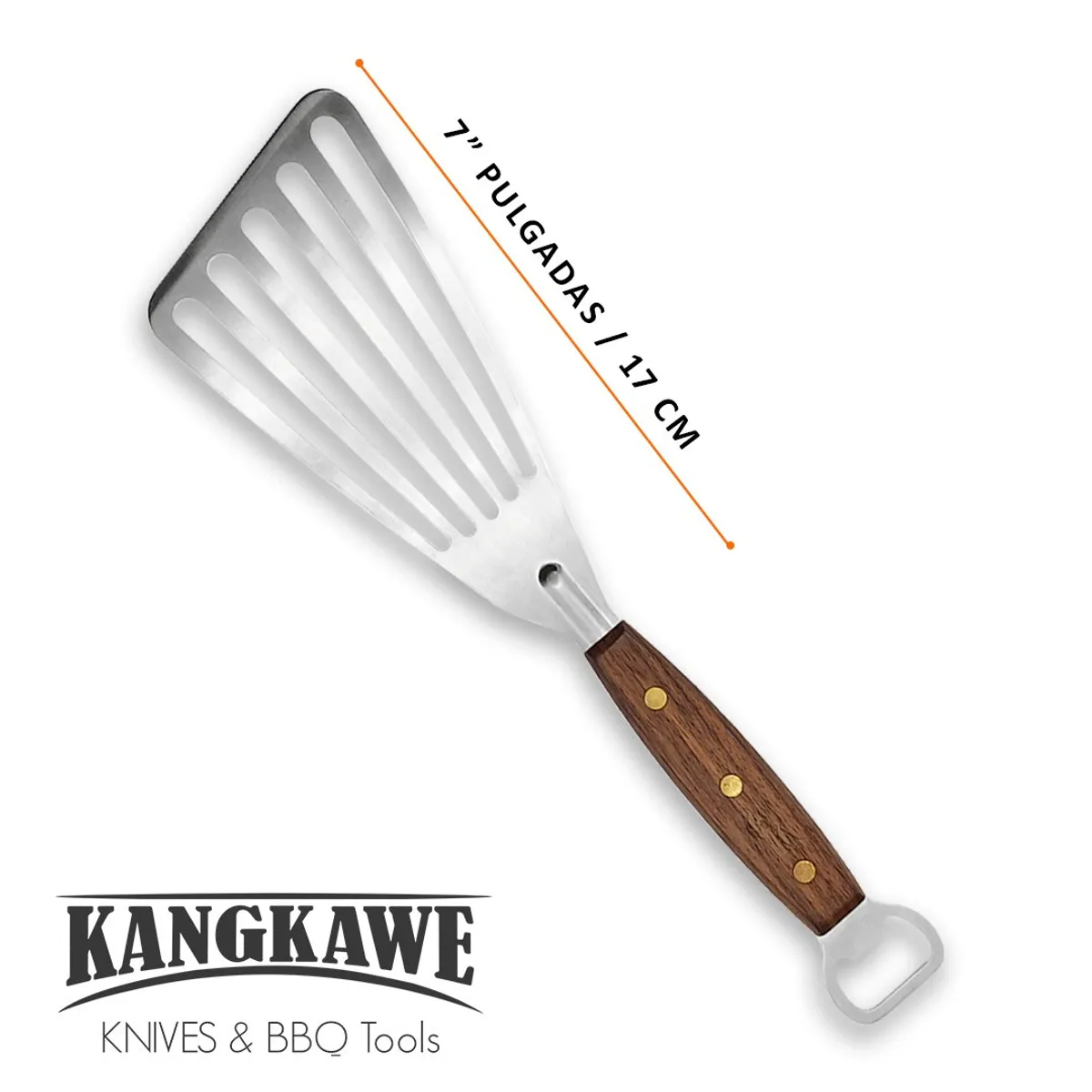 KANGKAWE - ESPATULA PESCADO Y VERDURAS PARA ASADO