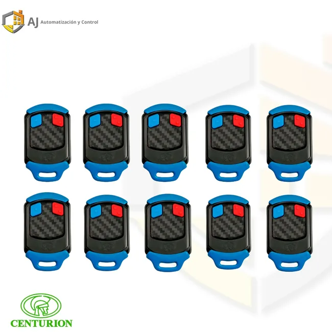 CENTURION - Pack de 10 Controles Remoto Nova 2 canales Centurion