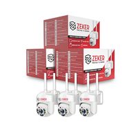 Pack x3 Cámara de Seguridad Wifi Impermeable 2MP 5G